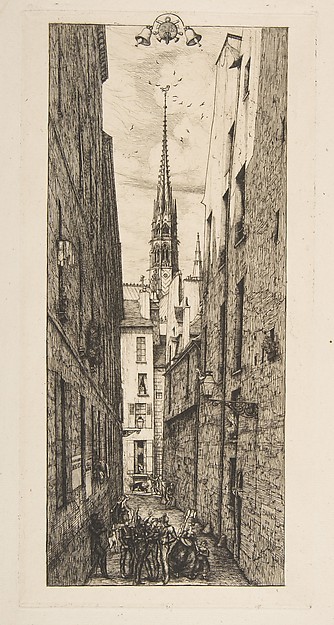 La Rue des Chantres (Rue des Chantres, Paris)