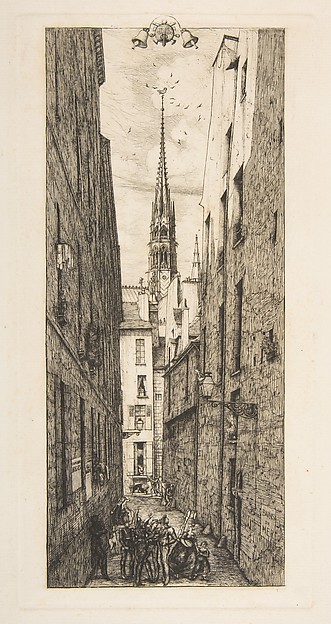 La Rue des Chantres, Paris