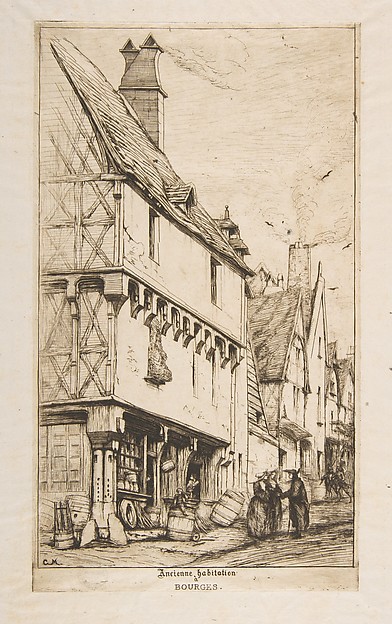 An Old House, or The Musician's House, Bourges