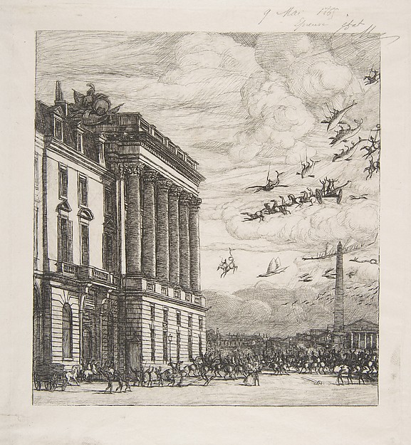 Le Ministère de la Marine (the Admiralty, Paris)
