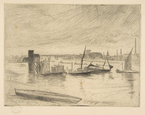 Early Morning, Battersea (Battersea Dawn) (Cadogan Pier)