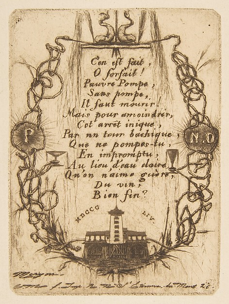 The Nôtre-Dame Pump (small plate)