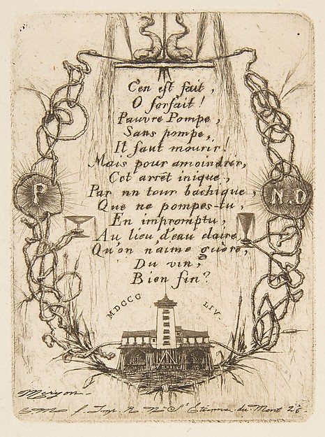 The Notre-Dame Pump (small plate)