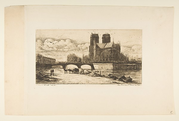 The Apse of Notre-Dame, Paris