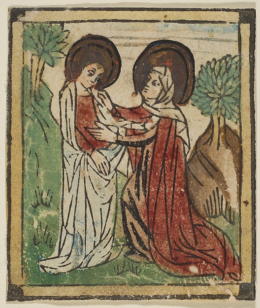 The Visitation by Anonymous, German (Swabian)