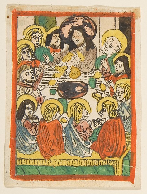 The Last Supper by Anonymous, German, 15th century