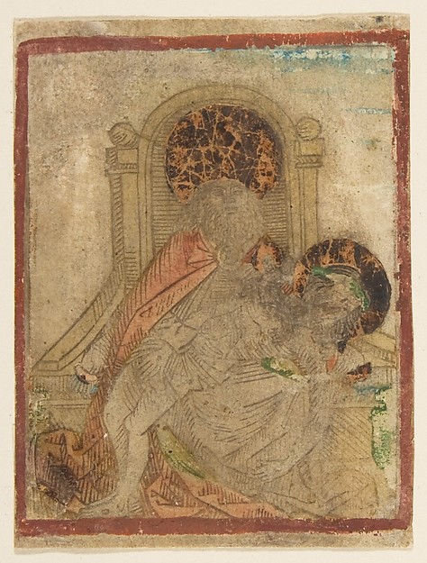 The Holy Trinity by Anonymous, German, 15th century