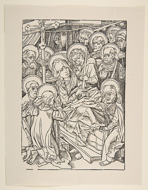 The Death of the Virgin by Anonymous, German, 15th century