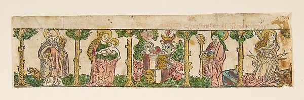 Ornamental Border of the Augsburg Diocese by Anonymous, German, 16th century