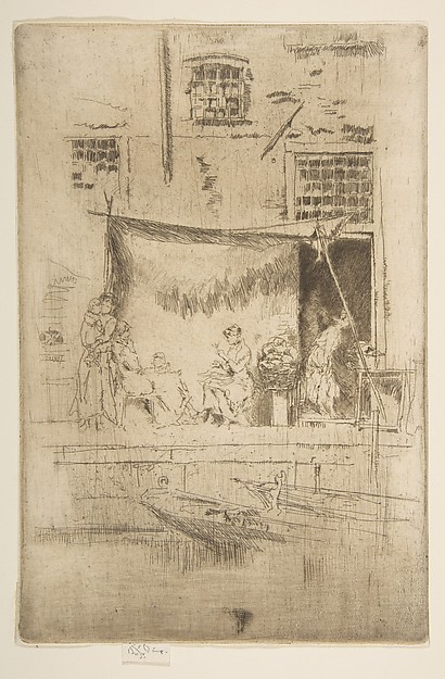 Fruit Stall by James McNeill Whistler