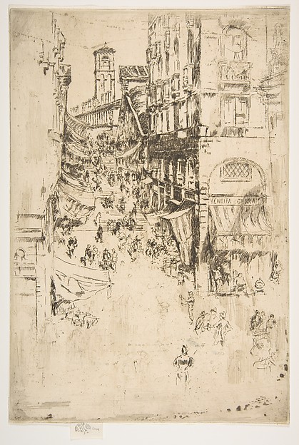 The Rialto by James McNeill Whistler