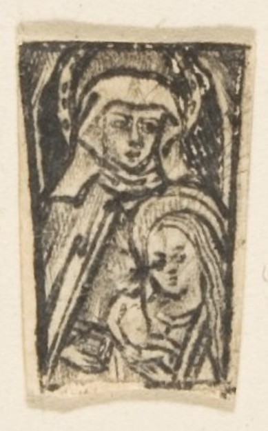 Virgin and Child with St. Anne by Anonymous, German, 15th century