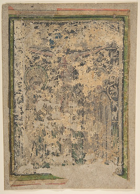 Christ on the Cross (Schr. 2789a) by Anonymous, German, 15th century