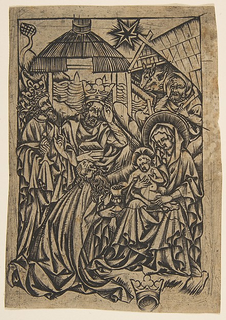 Adoration of the Magi by Anonymous, German, 15th century