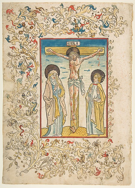 Christ on the Cross by Anonymous, German, Basel, 15th century