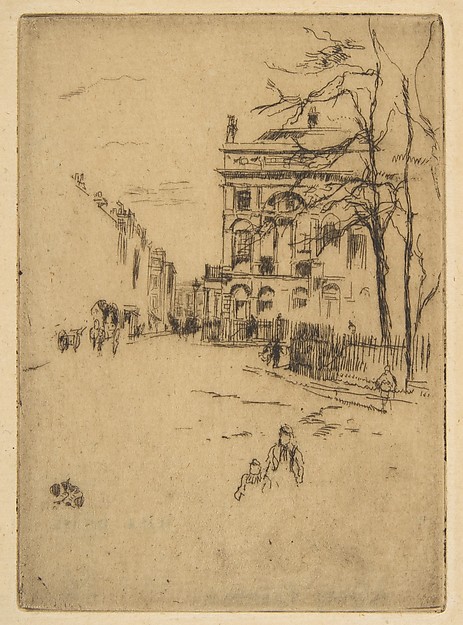 Fitzroy Square (Street Scene)