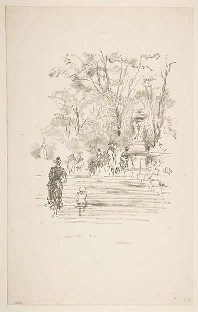 The Steps, Luxembourg Gardens