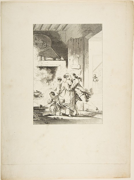 On ne s'avise jamais du tout, from "Contes et nouvelles en vers par Jean de La Fontaine.  A Paris, de l'imprimerie de  P. Didot, l'an III de la République, 1795"