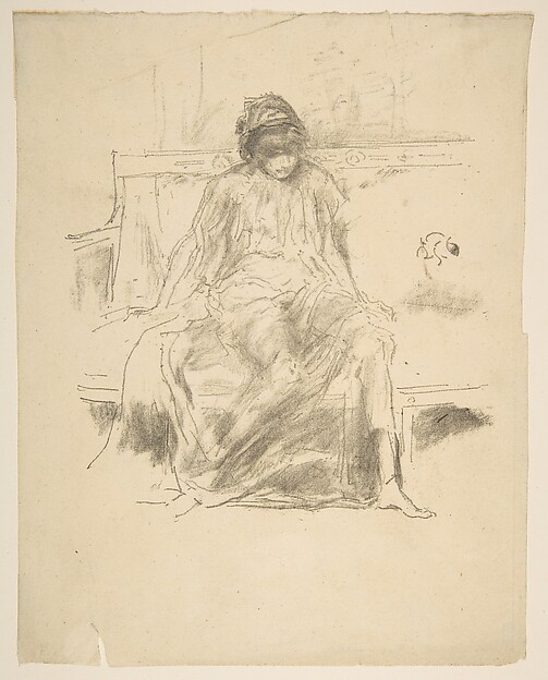 The Draped Figure, Seated