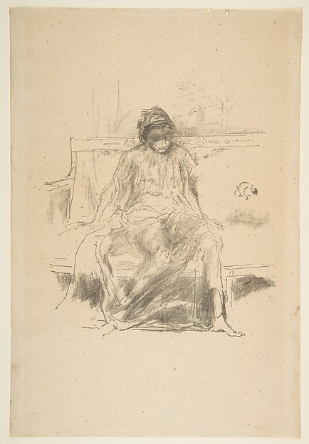 The Draped Figure, Seated