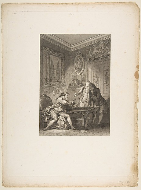 La Coupe Enchantee, from "Contes et nouvelles en vers par Jean de La Fontaine.  A Paris, de l'imprimerie de  P. Didot, l'an III de la République, 1795"