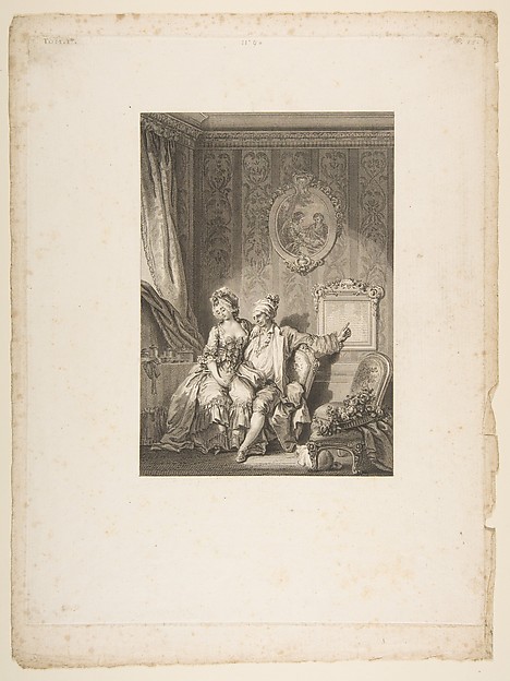 Le Calendrier des Vieillards, from "Contes et nouvelles en vers par Jean de La Fontaine.  A Paris, de l'imprimerie de  P. Didot, l'an III de la République, 1795"