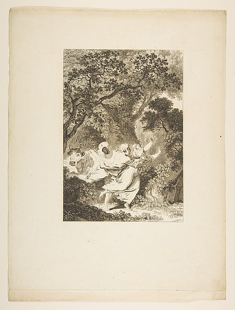 La Clochette, from "Contes et nouvelles en vers par Jean de La Fontaine.  A Paris, de l'imprimerie de  P. Didot, l'an III de la République, 1795"
