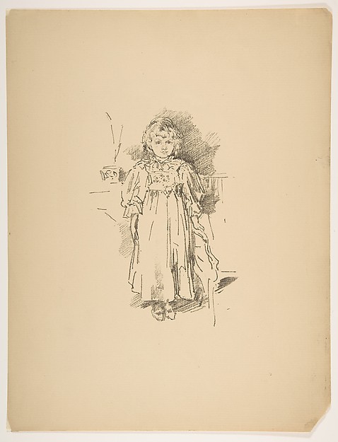 Little Evelyn, from "The Art Journal"