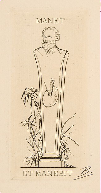 Ex-libris of Manet
