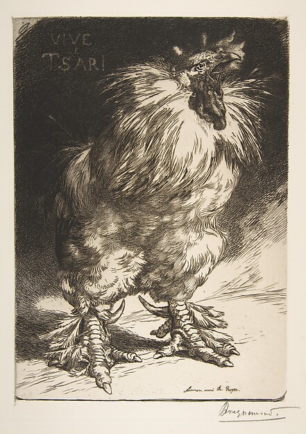 Le Coq de France, from "L'Estampe Originale"