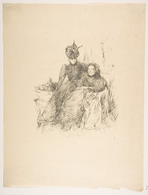 Mother and Daughter (La Mère Malade)
