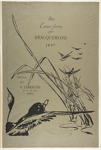 Six Eaux-fortes par Bracquemond
