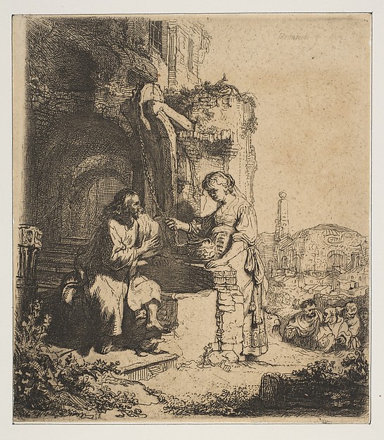 Christ and the Woman of Samaria among Ruins