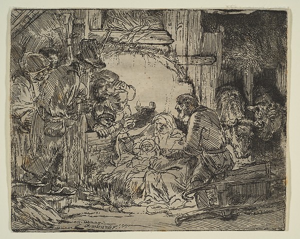 The Adoration of the Shepherds: with the Lamp