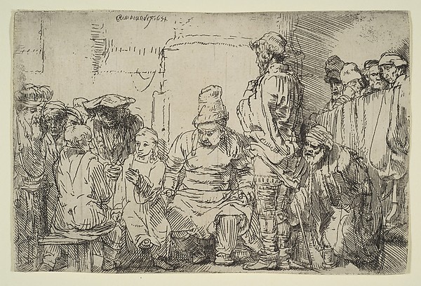Christ Seated Disputing with the Doctors