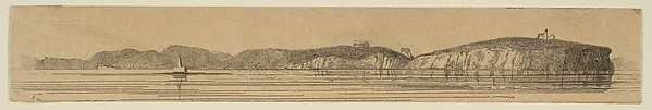 View of a Coast Line (from Sketches on the Coast Survey Plate)