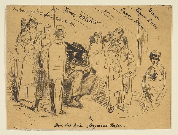 Title Page from the "French Set" (Douze Eaux-Fortes d'Après Nature)