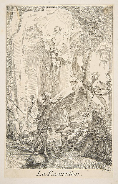 Resurrection by Claude Gillot