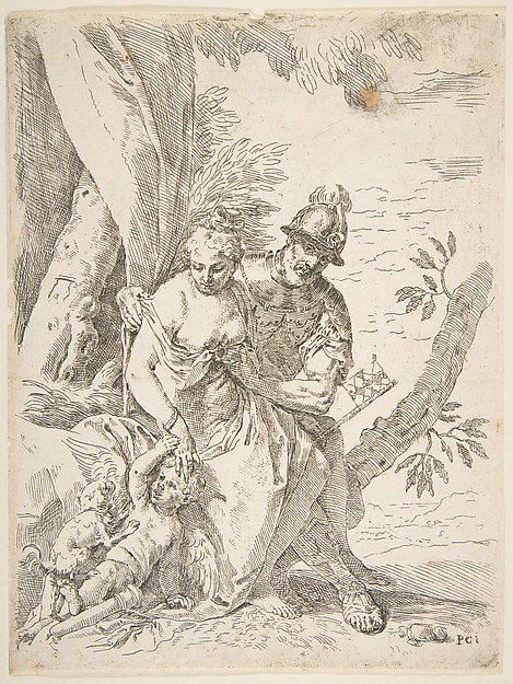 Mars, Venus, and Cupid