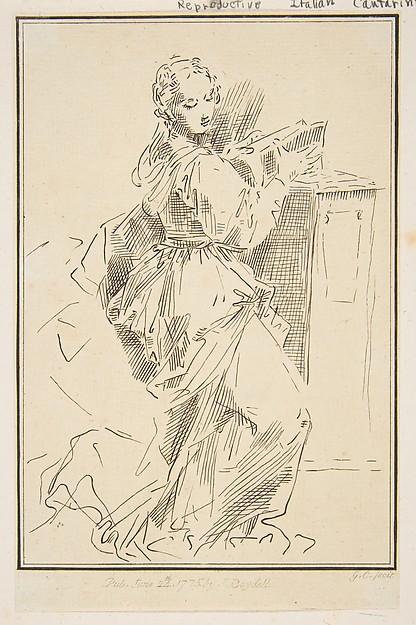 Woman with a book