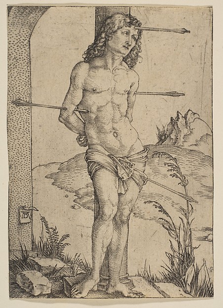 Saint Sebastian Bound to the Column