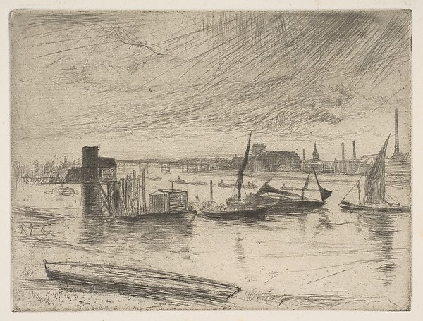 Early Morning, Battersea (Battersea Dawn) (Cadogan Pier)
