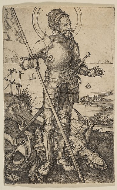 Saint George Standing