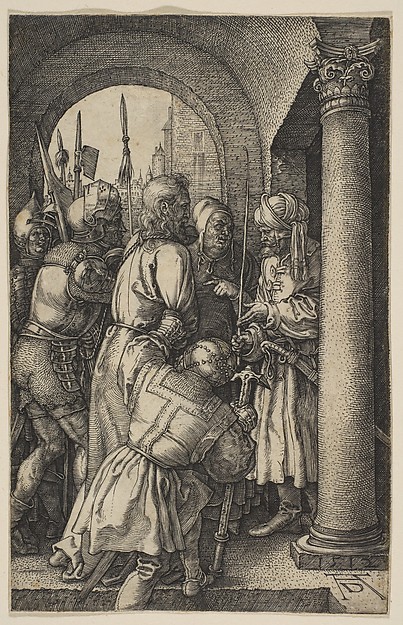 Christ before Pilate, from "The Passion"