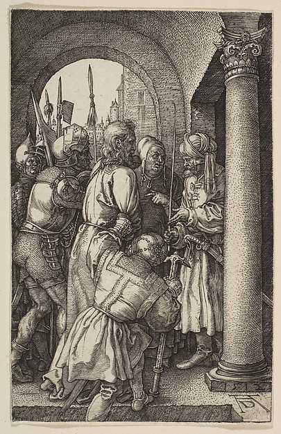Christ before Pilate, from "The Passion"