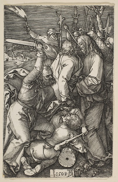 The Betrayal of Christ, from "The Passion" by Albrecht Dürer