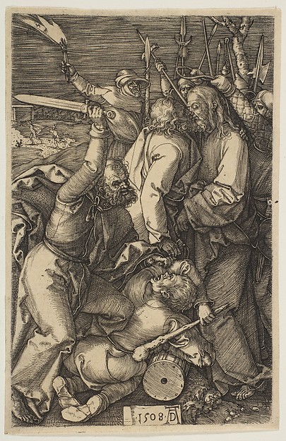 The Betrayal of Christ, from "The Passion" by Albrecht Dürer