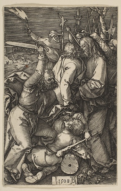 Betrayal of Christ, from "The Passion" by Albrecht Dürer