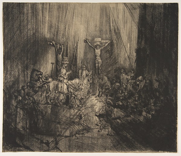 Christ Crucified between the Two Thieves: The Three Crosses