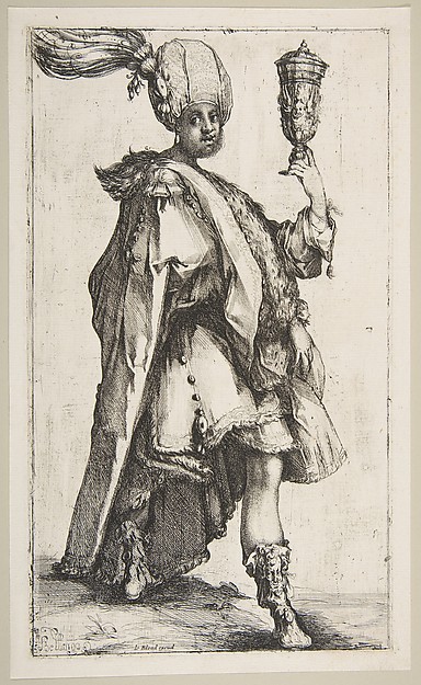 Balthasar, from Three Magi series